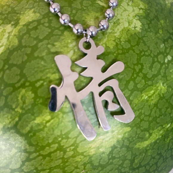 asian CRUSH silver necklace - Picture 3 of 4
